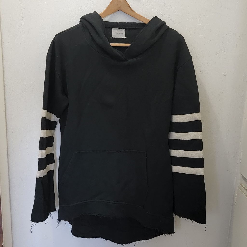 Fine Edge | Italian Cotton Oversized Hoodie